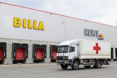 BILLA дари продукти от първа необходимост за пострадалите в Украйна